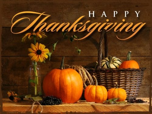 Happy Thanksgiving!!