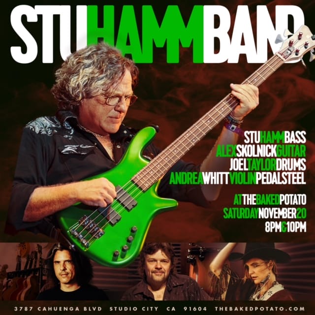STU HAMM BAND - Saturday, November 20, 2021