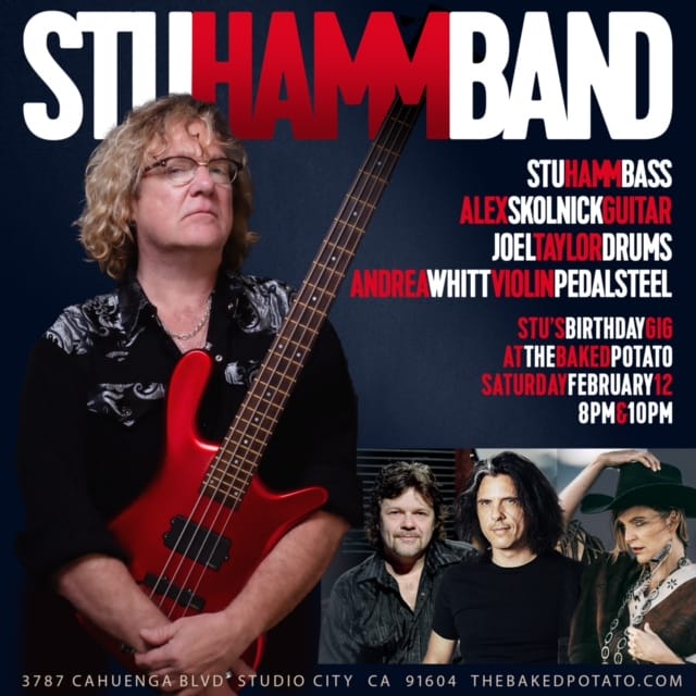 STU HAMM BAND - Saturday, February 12, 2022