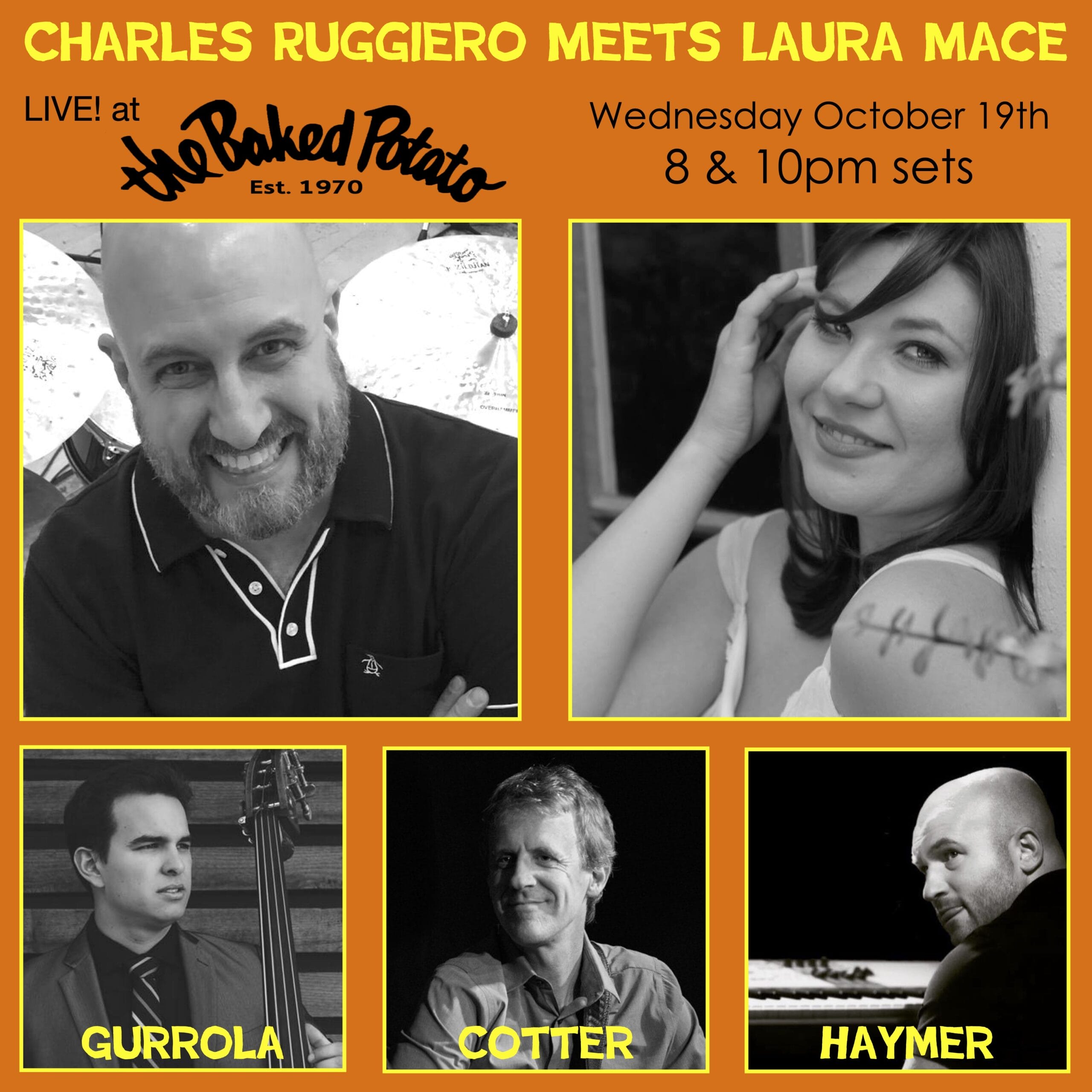 CHARLES RUGGIERO meets LAURA MACE - Wednesday, October 19, 2022