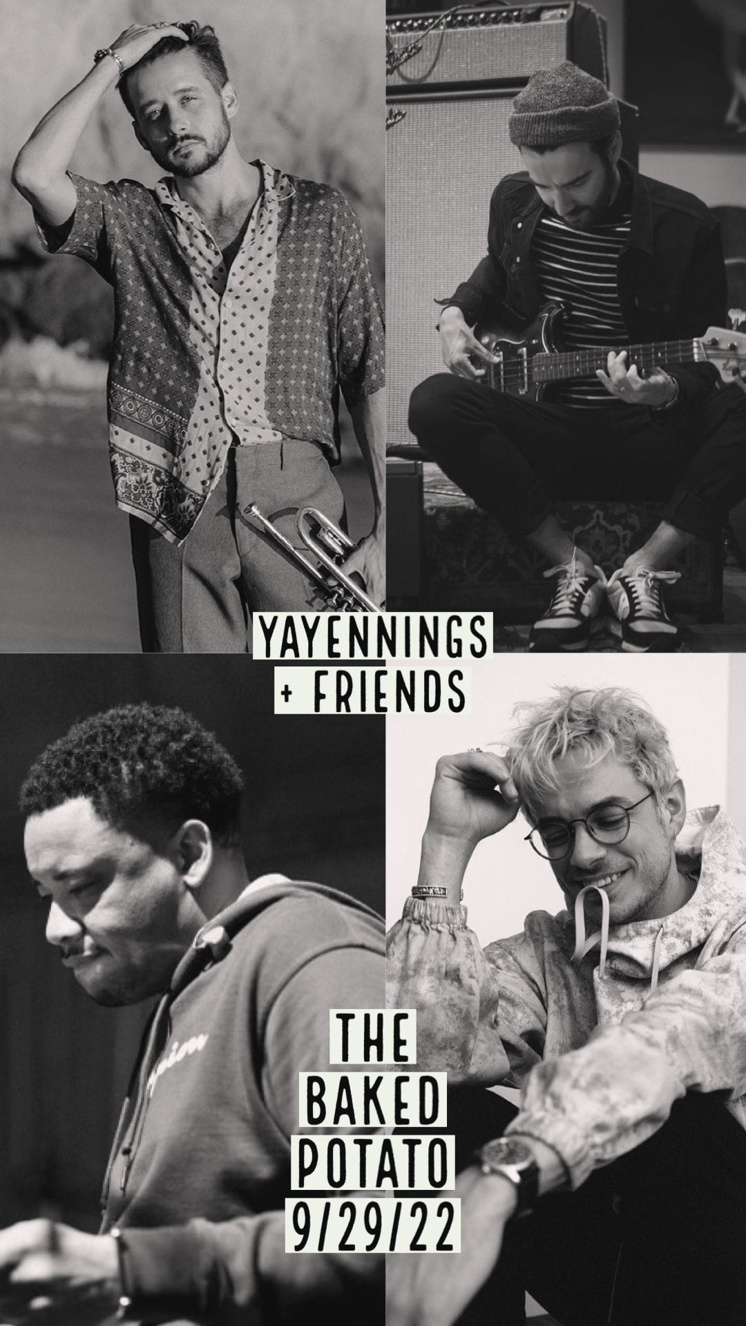YAYENNINGS + FRIENDS - Thursday, September 29, 2022