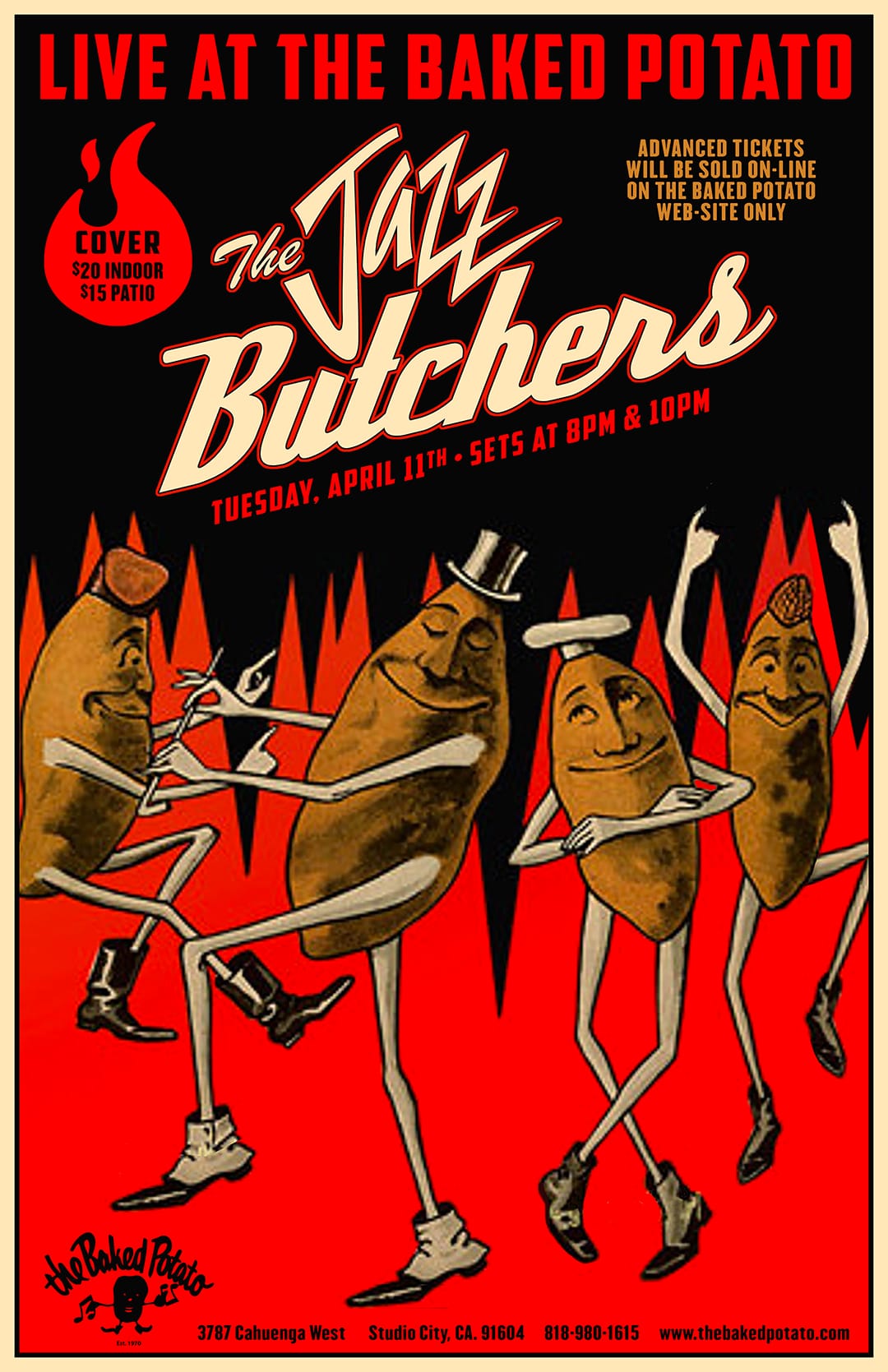 The JAZZ BUTCHERS - Tuesday, April 11, 2023