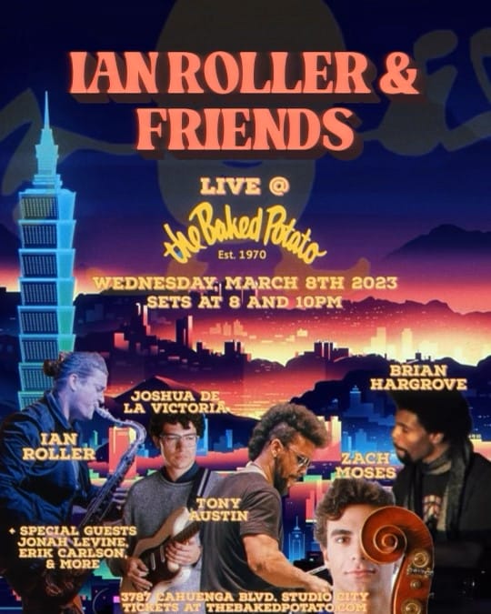 IAN ROLLER and FRIENDS - Wednesday, March 8, 2023