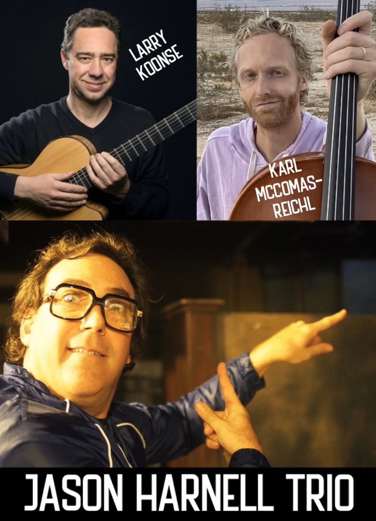 JASON HARNELL TRIO - Sunday, August 13, 2023