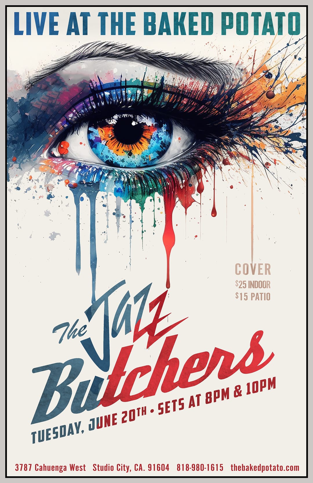 The Jazz Butchers - Tuesday, June 20, 2023