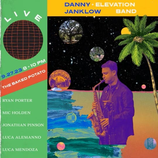Danny Janklow + Elevation Band - Wednesday, September 27, 2023