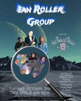 IAN ROLLER and FRIENDS - Tuesday, October 3, 2023