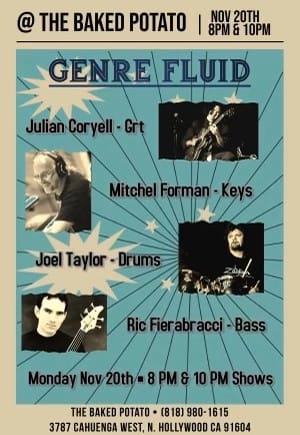 GENRE FLUID - Monday, November 20, 2023