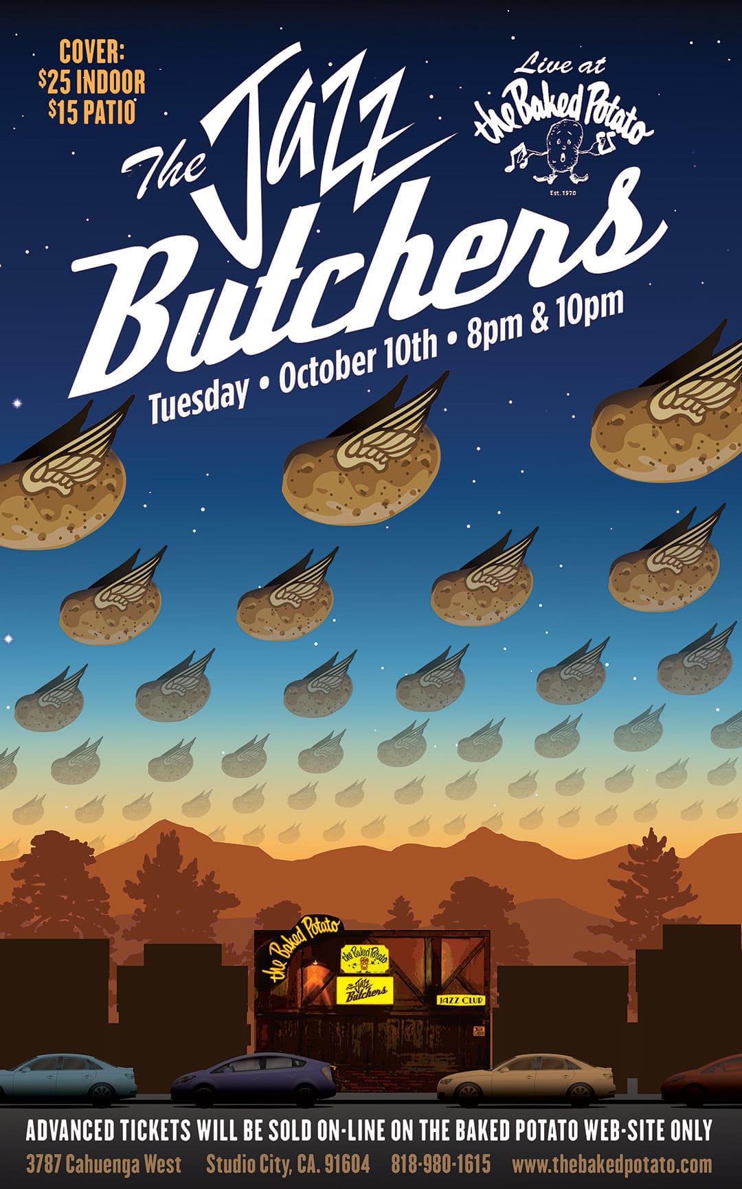 The Jazz Butchers - Tuesday, October 10, 2023