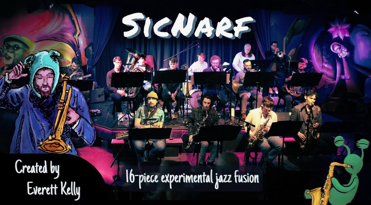 "SICNARF" EVERETT KELLY BIG BAND - Sunday, October 15, 2023