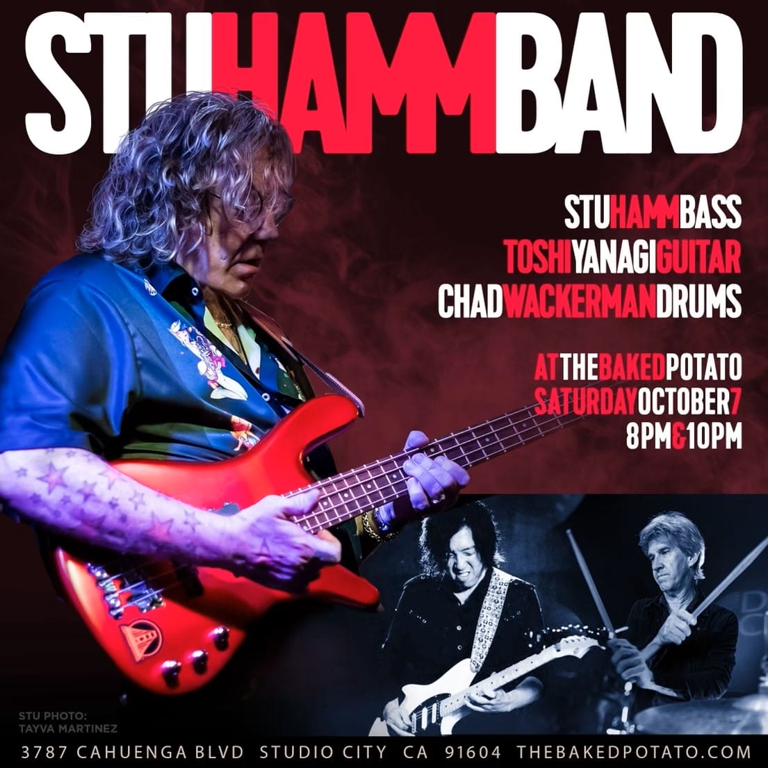 STU HAMM BAND - Saturday, October 7, 2023