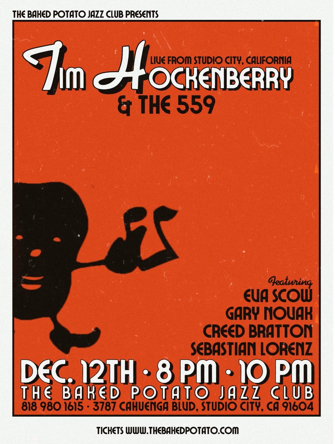 TIM HOCKENBERRY And the 559 - Tuesday, December 12, 2023