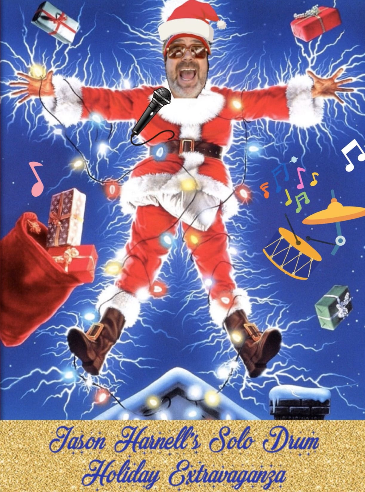 JASON HARNELL SOLO DRUM HOLIDAY EXTRAVAGANZA - Monday, December 11, 2023