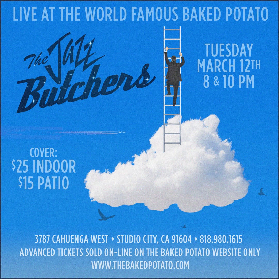 The Jazz Butchers - Tuesday, March 12, 2024