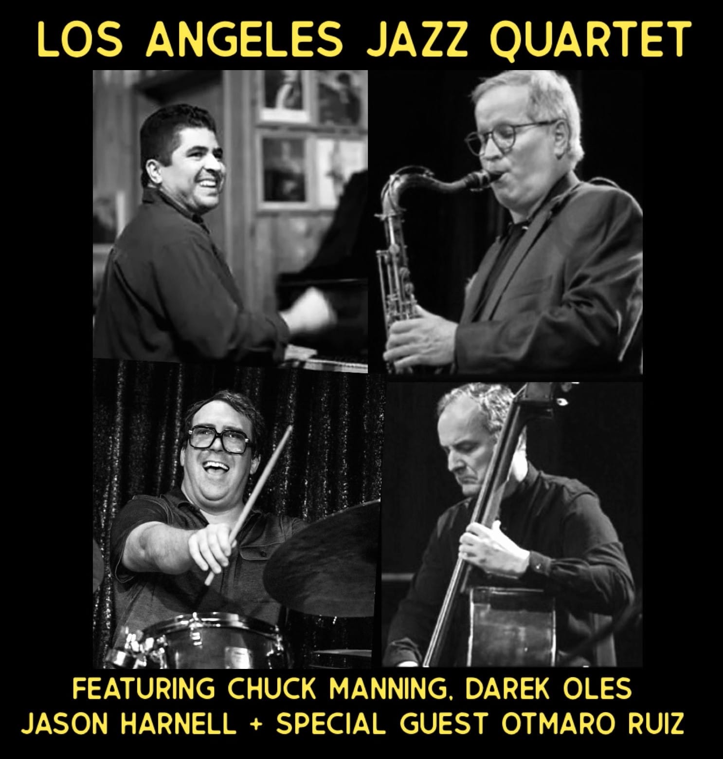 LOS ANGELES JAZZ QUARTET  - Sunday, April 14, 2024