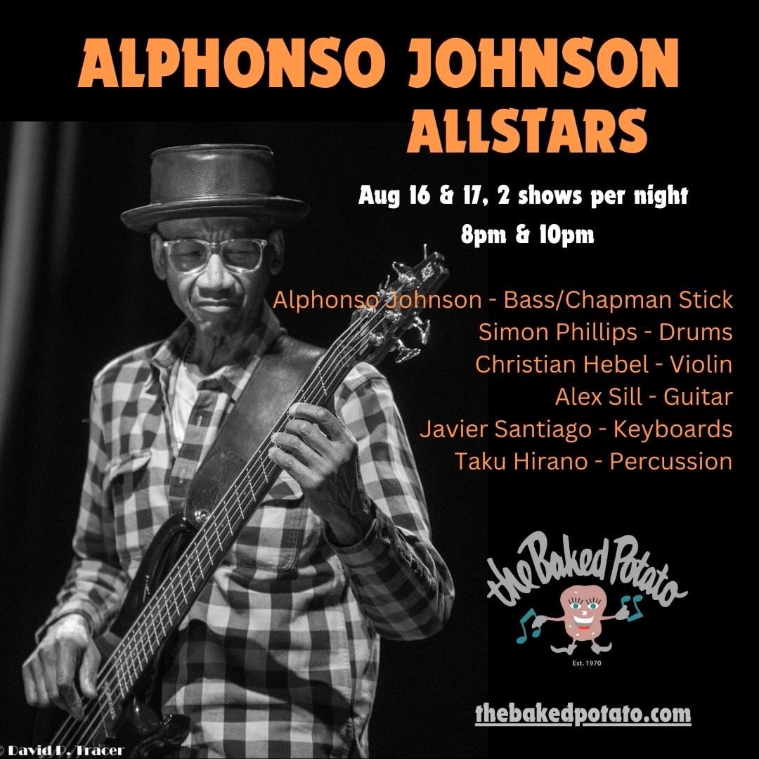 ALPHONSO JOHNSON ALLSTARS - Friday, August 16, 2024