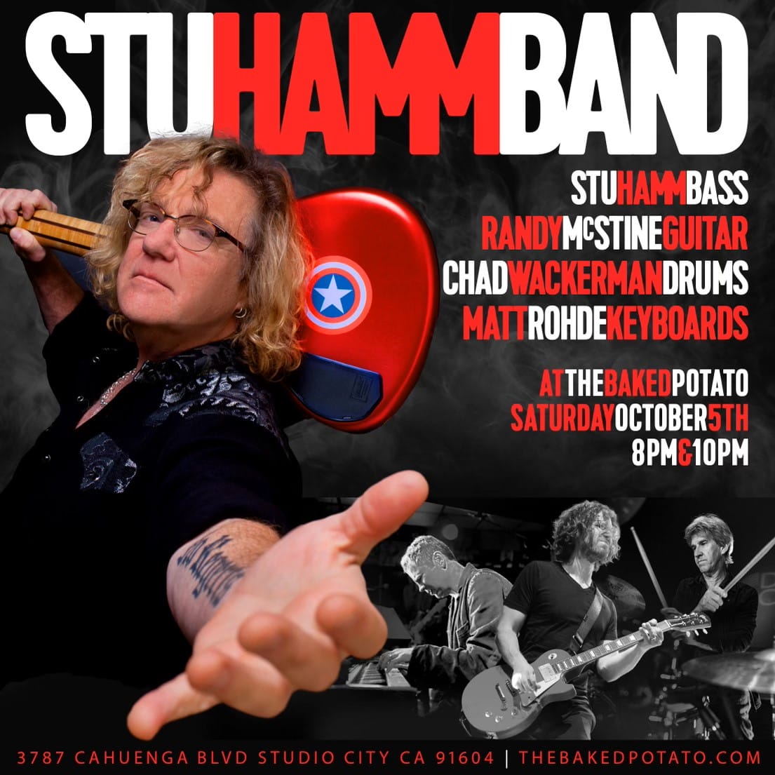 STU HAMM BAND - Saturday, October 5, 2024