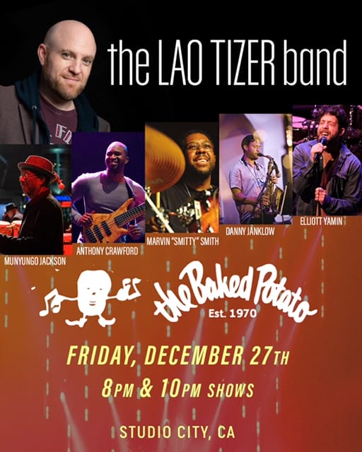 The LAO TIZER Band - Friday, December 27, 2024