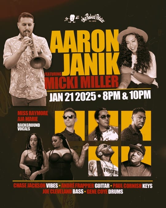 AARON JANIK SUPER GROUP - Tuesday, January 21, 2025