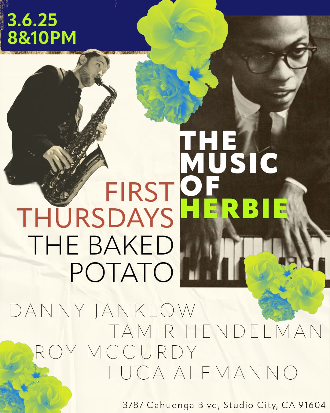 DANNY JANKLOW JAZZ ALLSTARS - Thursday, March 6, 2025