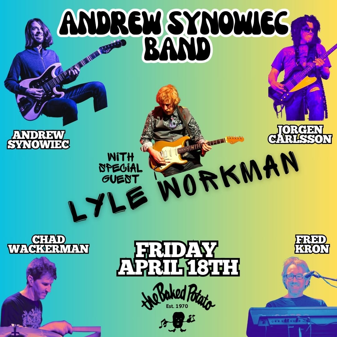 ANDREW SYNOWIEC BAND - Friday, April 18, 2025