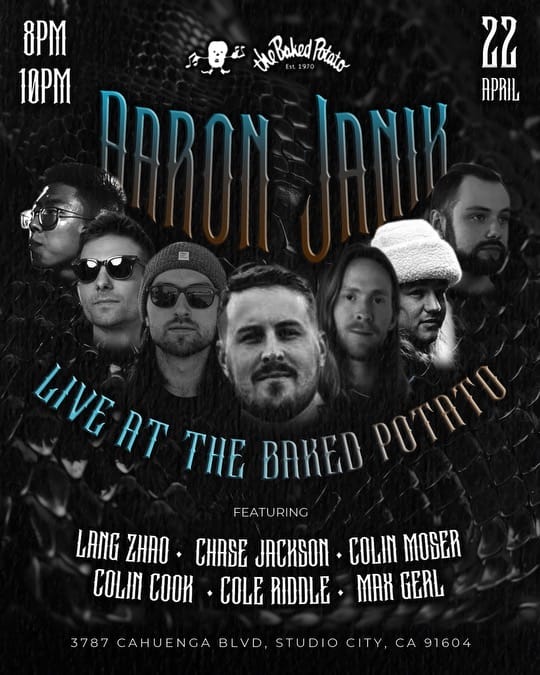 AARON JANIK NEW ALLSTARS - Tuesday, April 22, 2025