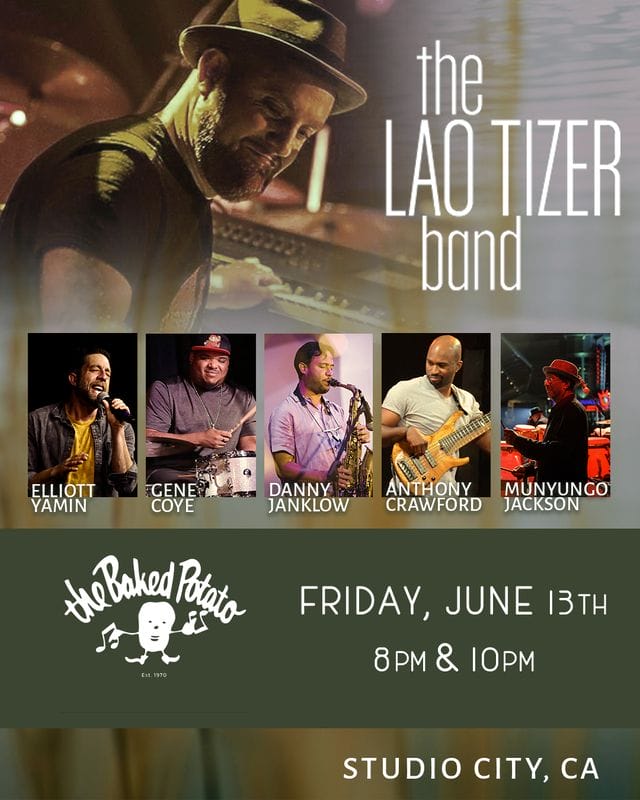 The LAO TIZER Band - Friday, June 13, 2025