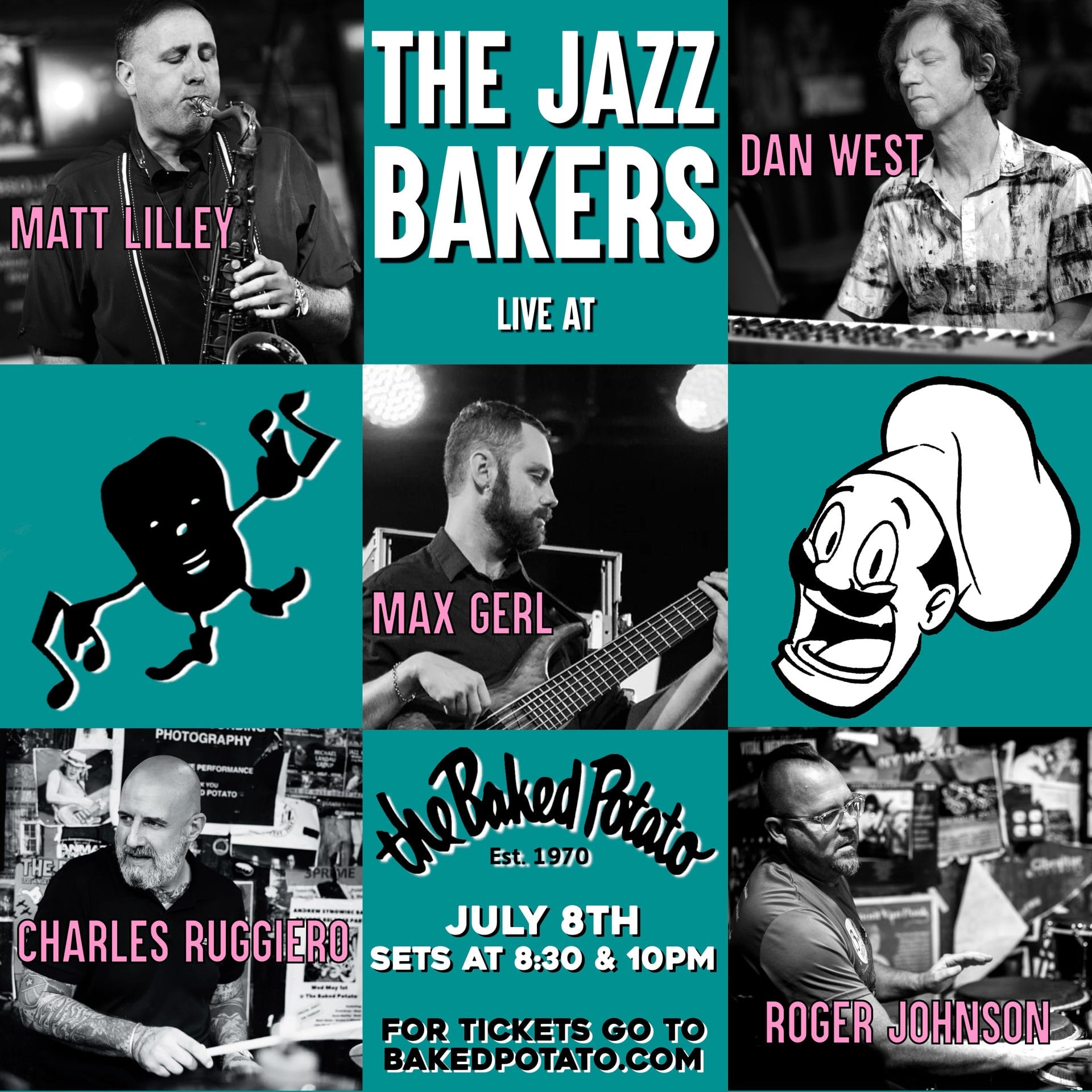 The JAZZ BAKERS - Tuesday, July 8, 2025