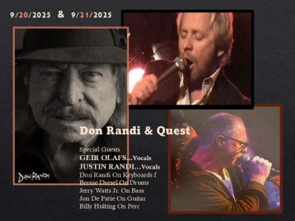 Don Randi & Quest - Sunday, September 21, 2025