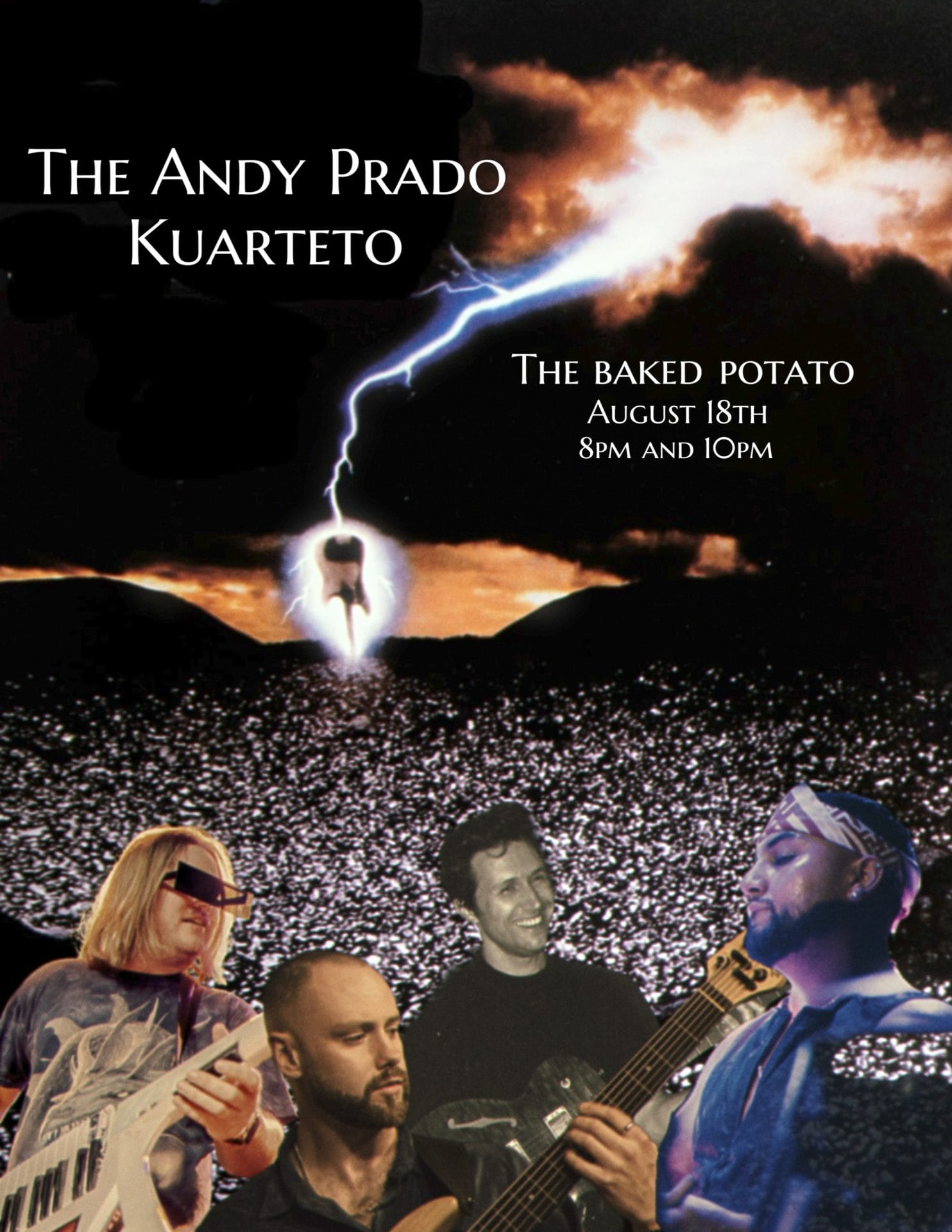 ANDY PRADO KUARTET - Monday, August 18, 2025
