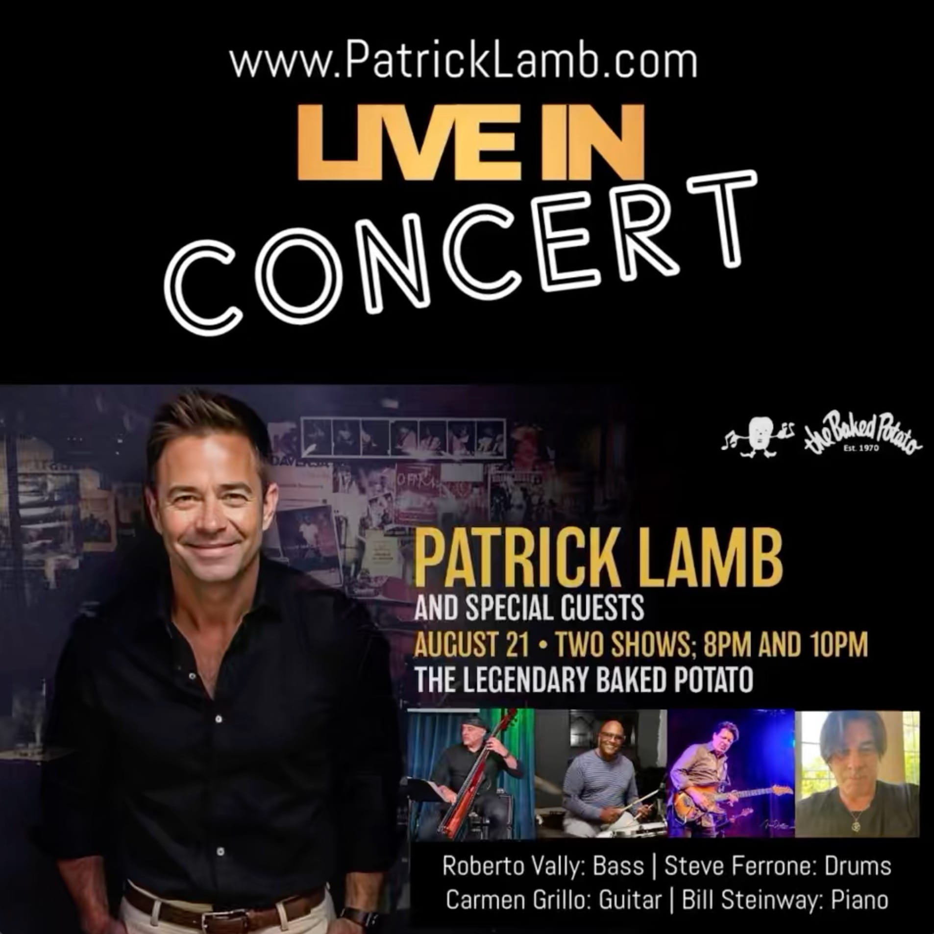 PATRICK LAMB - Thursday, August 21, 2025