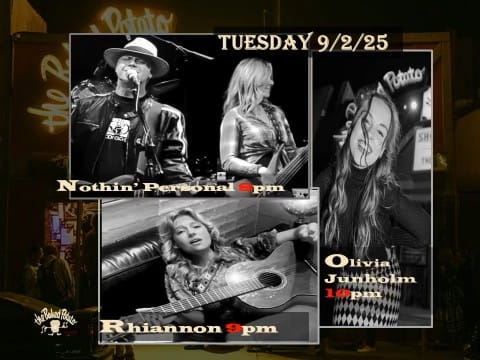 4 BAND SHOWCASE - Tuesday, September 2, 2025