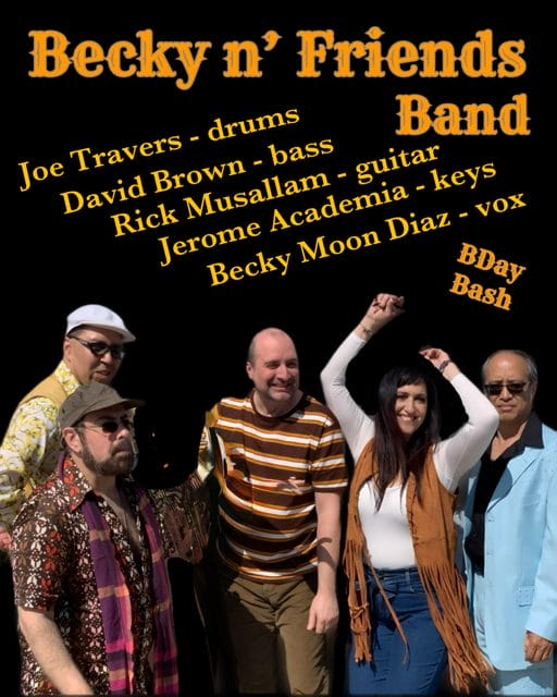 BECKY MOON and FRIENDS BAND - Tuesday, December 9, 2025