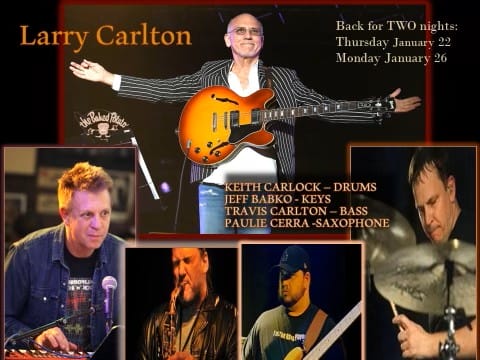 LARRY CARLTON - Thursday, January 22, 2026