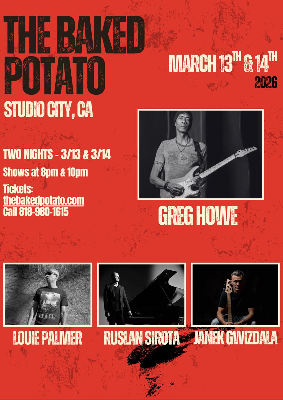 GREG HOWE - Friday, March 13, 2026